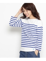 ORCIVALマリンボーダープルオーバー/ブルー(392)