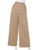 【BED&BREAKFAST】COTTON LINEN TWILL Pants/BEIGE