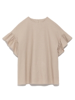 ラッフルセットアップブラウス/NVY