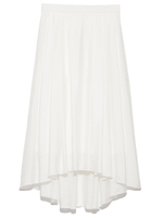 タックフレアスカート/WHT