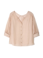 OFF NECK PUFF SLEEVES/ベージュ(040)