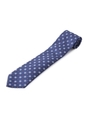 FRANCO BASSI シルクジャガードネクタイ/ブルー系(795)