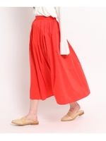 ミディフレアスカート/レッド(062)