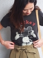 【別注】JUNK FOOD×JC HUG MICKEY Tシャツ / ジャンクフード / ミッキー/OFF WHITE