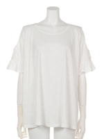 【anap mimpi】肩出フリルトップス/WH