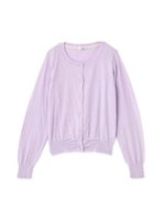 初夏BASICカーディガン/ラベンダー(080)