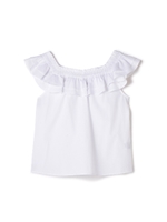 W RUFFLE AROUND/ホワイト(030)