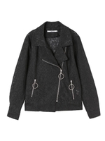 レースライダースジャケット/ピンク