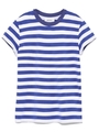 太ボーダーTシャツ/BLU