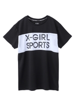 BI-COLOR MESH TEE/ネイビー