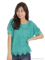 前身レースカットチュニック/コイアオ