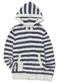 【GELATO PIQUE HOMME】’スムーズィー×バンブー’ボーダーパーカ/NVY