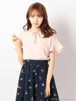 アンジュフレアースリーブチョーカーブラウス/クロ