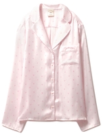 ハートサテンシャツ/PNK