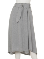 ベルト付きラップヘムロングSK/L/PUR