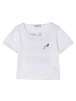 パフスリーブTEE/ブラック