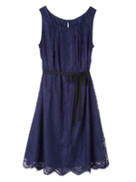 《Lou Lou Fee》レースワンピース/エクリュ×ブラック1(031)