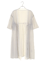 ・レースガウン/ライトグレー