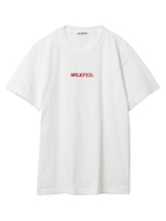 S/S TEE EMBROIDERED STENCIL LOGO/ピンク