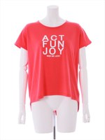 ゆるTシャツ【JOY】/ホワイト