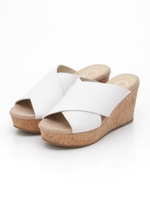 ウエッジサンダル/ホワイト
