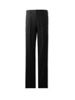 サマーブライトストライプノータックパンツ/ネイビー(393)