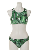 【ANAP】リーフプリントビキニ/GRN