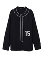ROCHESTER LONG SLEEVE BASEBALL SHIRT C3-J430/ネイビー