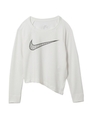 NIKE WMNS DRY L/S TOP 833653-010/100/ホワイト