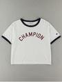 Champion リンガーTシャツ/レッド
