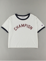 Champion リンガーTシャツ/レッド