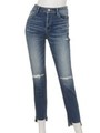 Step slitヘムJ/L DENIMアンクルパギンス/BLU
