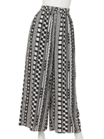 ギャザースカンツ/ライトミックス