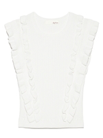 フリルニットタンクトップ/OWHT