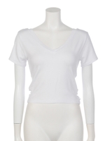 ウエストツイストTOPS/ブラック