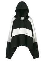 SHORT SWEAT HOODIE/ブラック