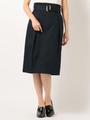 ウェストベルトスカート/ネイビー