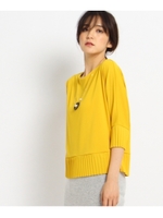 【洗える】ストレッチプリーツプルオーバー/ホワイト(002)