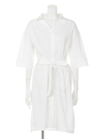 タイプライターシャツOP/O/WHT