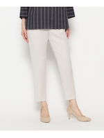 タックテーパードパンツ/ライトベージュ(051)