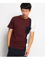 切替Tシャツ/ピンク(572)