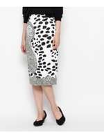 ペイズリータイトスカート/ブルー系(193)