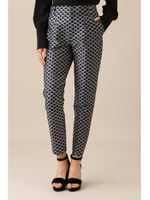 ジャガードストレッチパンツ/ブルー(110)