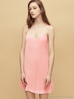 VELOURS ONE PIECE/PINK