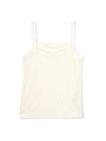 《EDIT COLOGNE》レーシーキャミソール/ホワイト(030)