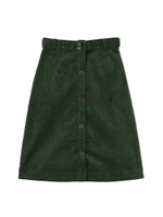 前後２way細コールAラインスカート/オレンジ(150)