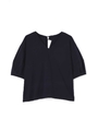 《BLANCHIC》バッグデザインTシャツ/ボルドー(070)