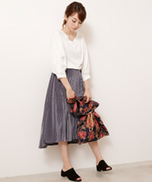 シアーベロアイレヘムスカート