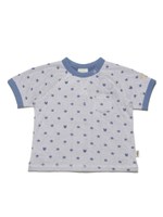 スタージャガード baby Tシャツ/BLU