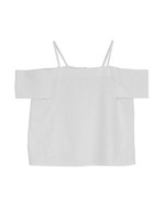 marieリネンオフショルダートップス/ブラック